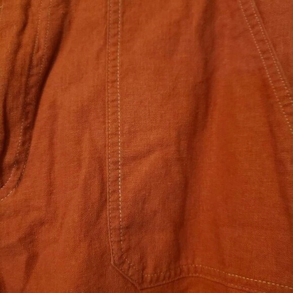 Женские однотонные оранжевые брюки-капри Sag Harbor размер 8P - Изображение 4 из 4