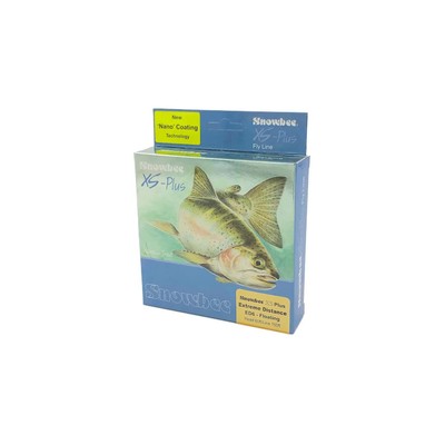 XS Plus Nano Tec ED6F Extreme Distance Fly Line   Elfenbein/Pfirsich 150 m