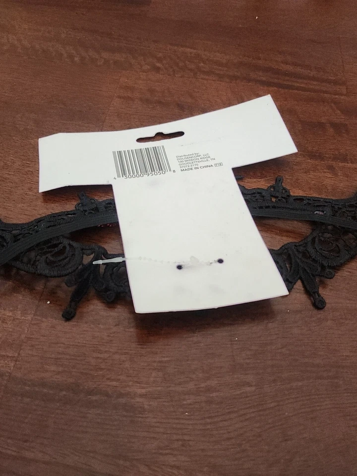 Way to Celebrate Adult Women Lace-Like Eye Mask / One Size / New - Image 2 of 2