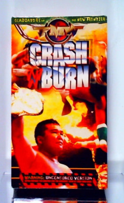 Crash 'N' Burn VHS Tape FMW Wrestling WWF Tanaka, Miss Sato, Mr Pogo 111324JEVHS