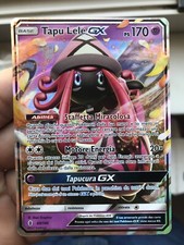 Lotto Carte Pokemon Tapu Lele Gx 60/145 Near Mint Guardiani Nascenti Sbustata