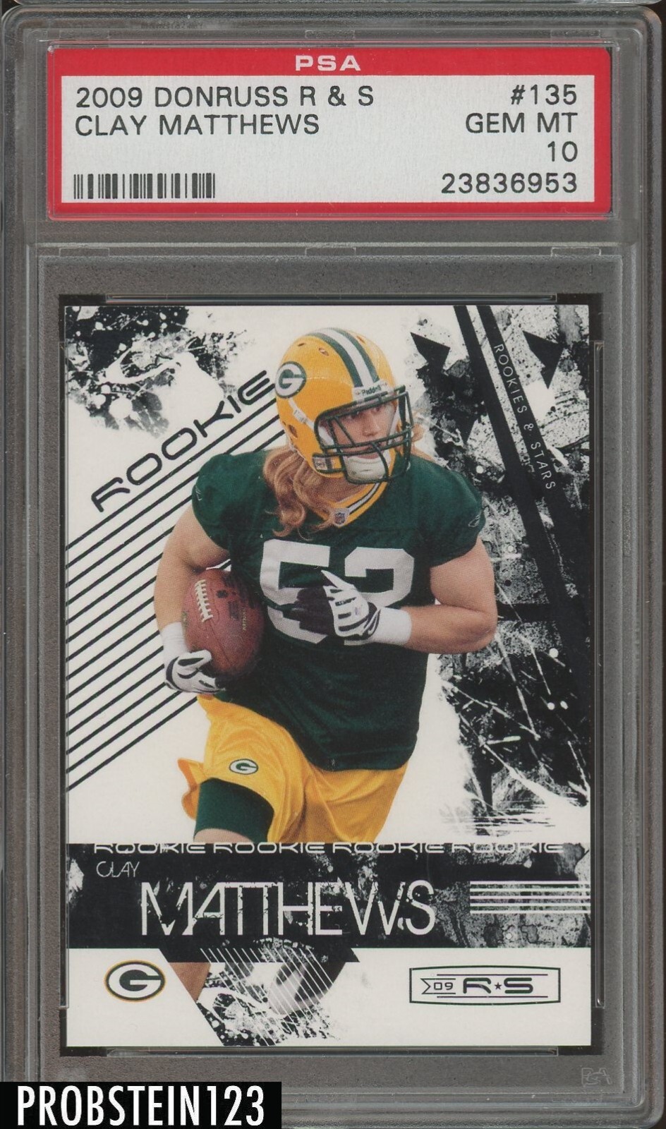 Clay Matthews Donruss Rookies & Stars #135 Base