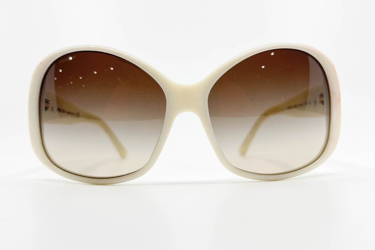 PRADA サングラス SPR-14G 777-6S1 ベージュ VINTAGE PRADA SPR 14G 777-6S1 OVERSIZED SUNGLASSES MADE IN