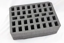 38 Overbuilt knife Collectors foam insert for Pelican Vault V300 case +nameplate