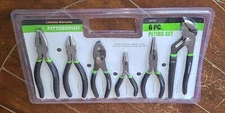 PITTSBURGH 6pc Various Plier Set Made of Carbon Steel #64729
