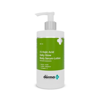 The Darma Co 1% Kojic  Daily Glow Body Serum Lotion For Skin Radiance 250ml.