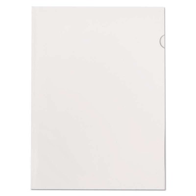 Pendaflex� Poly Color Transparent File Jackets, Letter, Poly, Clear, 50/Box
