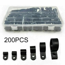 100x P-Clip für Kabel Nylon Kabelschelle Kabelfixierung Chassisklemmen E