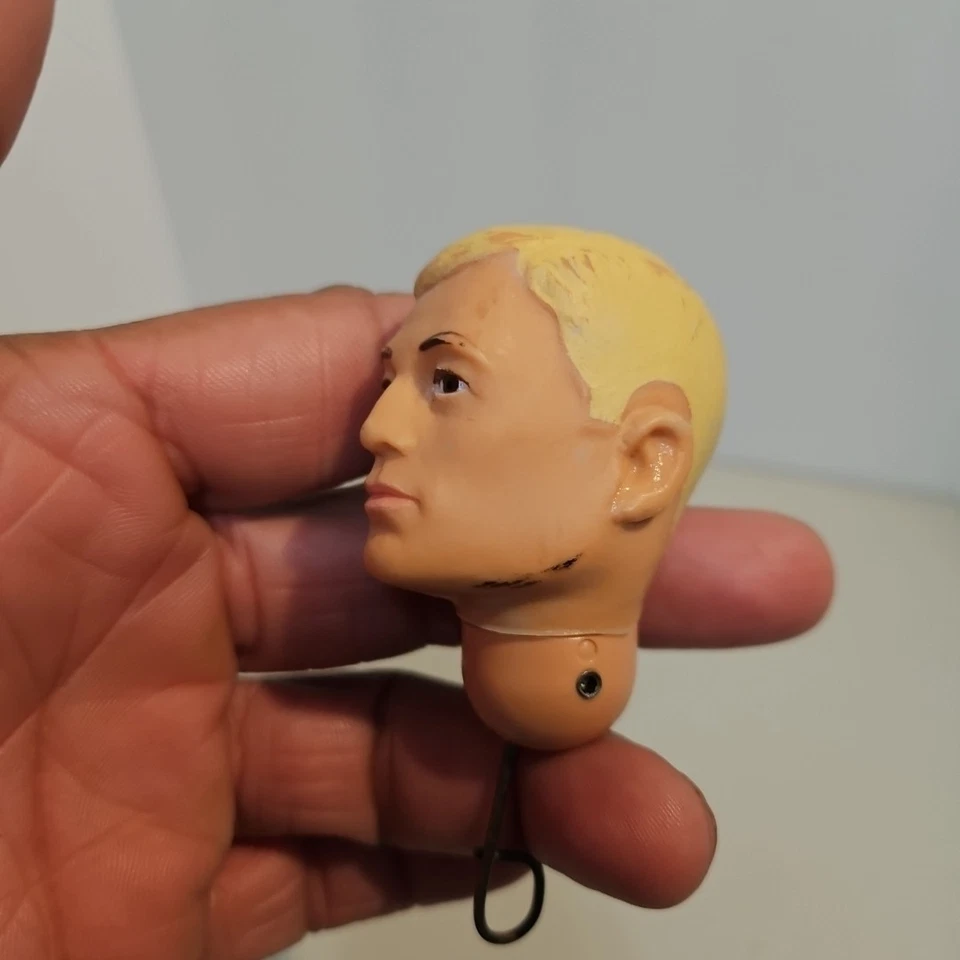  GI JOE 1964-70's Adventure Team Soft Head Blonde Hair Painted - Image 3 of 4