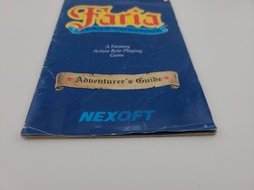Faria: A World of Mystery and Danger NES Cib Authentic & Tested