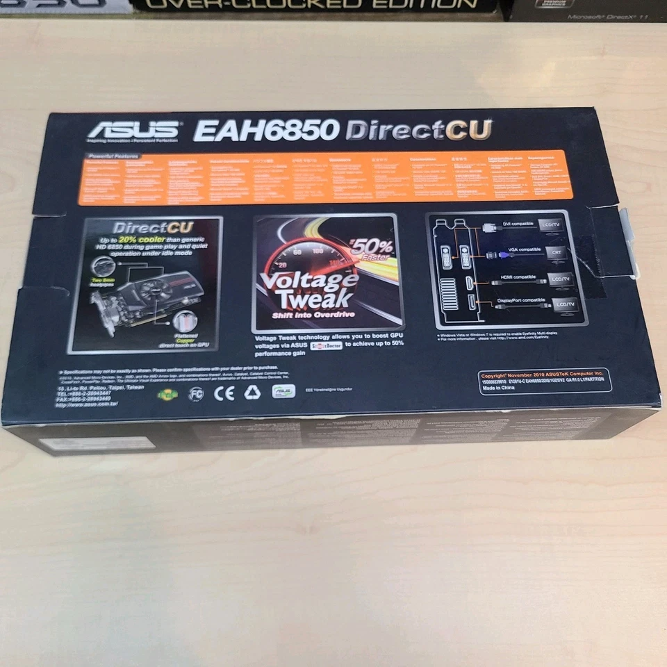 Asus GeForce GTX 560 Ti 1GB & Radeon HD6850 1GB Video Cards  - Image 4 of 4