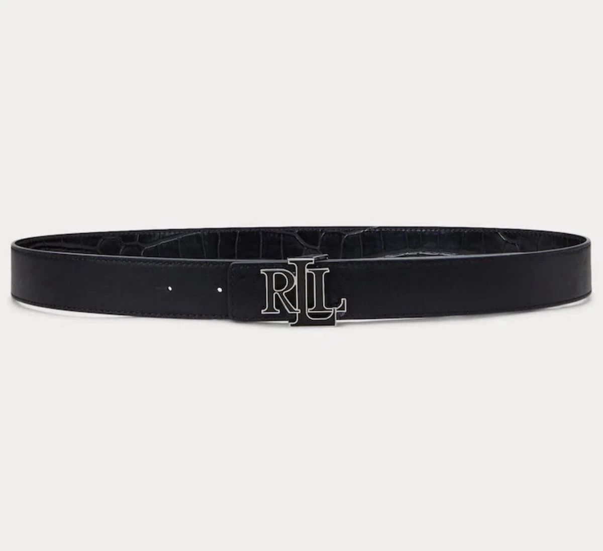 Lauren Ralph Lauren Size M Silver Belts for Women for sale  display picture 2