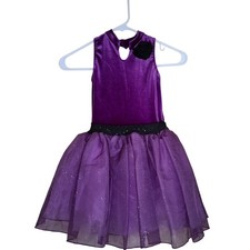 Revolution Dancewear One Piece Costume Grape Purple Tutu MC Medium Child Dress