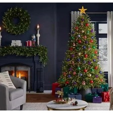7.5 ft FULL Grand Duchess Twinkling Balsam LED Pre-Lit Artificial Christmas Tree