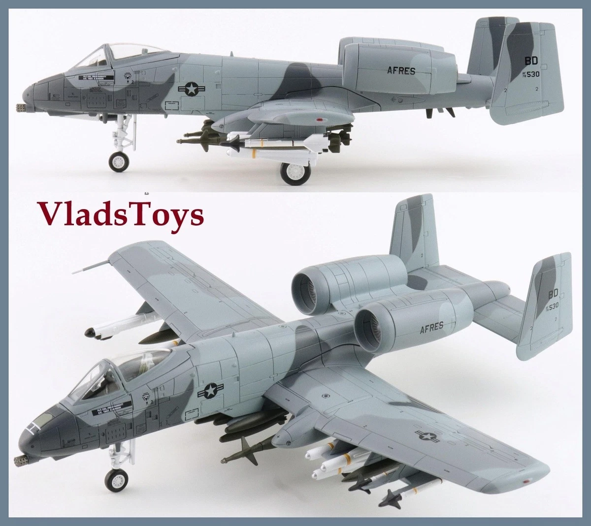 25+ A-10 Thunderbolt II 1:72 Scale Contemporary Diecast Aircraft