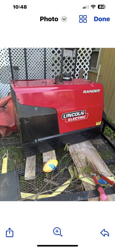 Soldador y generador Lincoln Ranger 250 GXT Foto 3 de 4