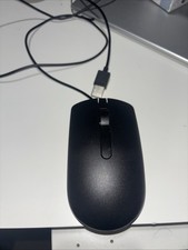 Dell Optical Mouse MS116C 049PR0 Wired USB 3 Button Scroll Wheel Laser Black 