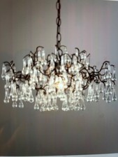 JOHN LEWIS VICTORIA CHANDELIER Replacement Crystals X 6
