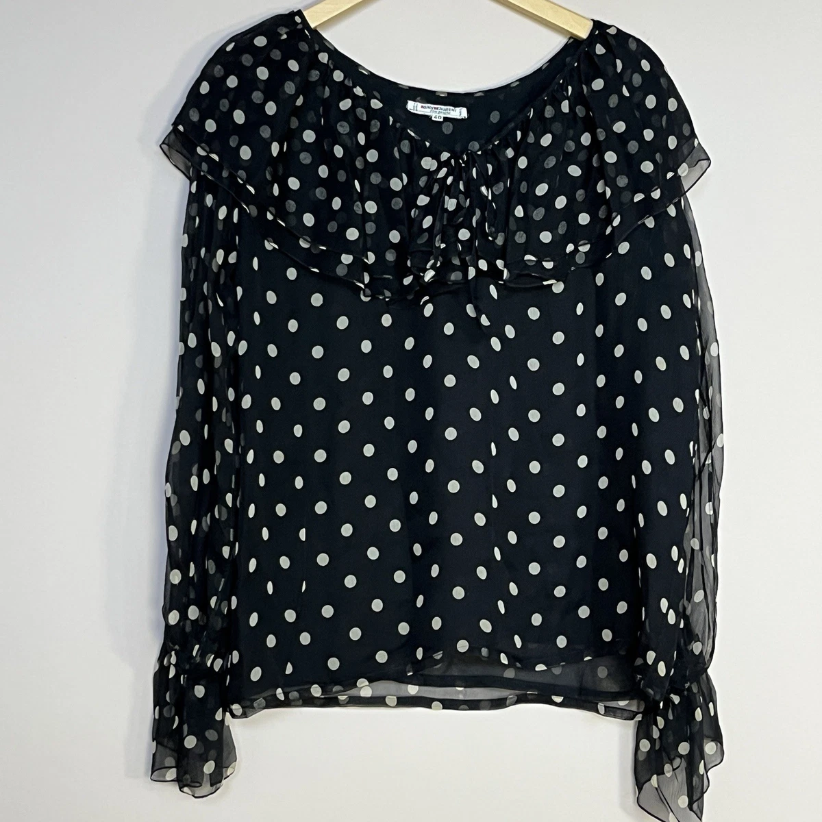 Saint Laurent Polka Dot Tops for Women for sale | eBay