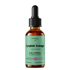 Organic Lymphatic Drainage Drops - Herbal Lymphatic Cleanse 30mL Immune Support