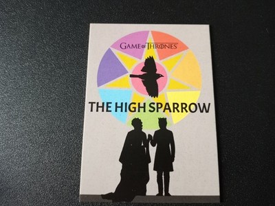 2024 Game Of Thrones JJ Lendl #JJ33 The High Sparrow Episode Poster S5 E3 18/75