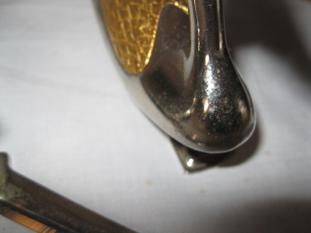 VTG REXEL BAMBI GERTY Duck Letter Opener & Stapler Set / Made in Great Britain