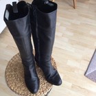 Hochschaftstiefel schwarz von Geox Gr. 39