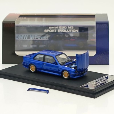 Mortal 1/64 BMW E30 M3 Sport Evolution Alloy Car Model Opening