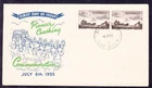 Australian Stamps.1st Day Cover.Pioneer Coaching.1955.