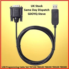 USB Programming Cable for Tait TB7100 TB8100 TB8200 TB9100 TB9300 1.8m long