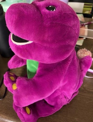 Vintage 1997 ActiMates Barney Plush Talking Singing Interactive Works Y2K Retro