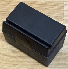 Oxford Esselte Plastic Index Card Flip Top File Box Holds 300 3 x 5 Cards