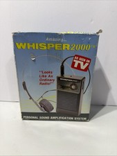 Whisper 2000 Personal Sound Modulator Amplification System As Seen On TV