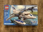 LEGO City 7723 Police Pontoon Plane RARE! Seaplane Airplane Prop Town