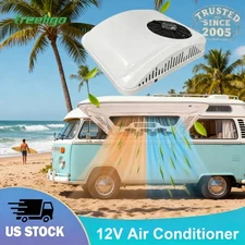 12V RV Rooftop Air Conditioner A/C Unit 2 In 1 Cool&Heat For Trailer Motorhome