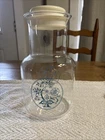 Vintage Pyrex/ Corning Wear Old town Blue/ Blue Onion Carafe