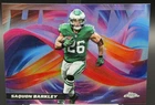 2025 Topps Chrome Saquon Barkley Base (RAW)