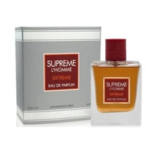 Fragrance World Men's Supreme L'homme Extreme EDP Spray 3.4 oz Fragrances
