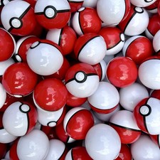 12x Mystery Pokeball Mini Figure & Sticker - Birthday Easter Halloween Christmas