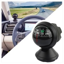 Compass For Car With Bottom Stick 3.232.552.05 Inch Black Compass For Car With Bottom Stick 3.232.552.05 Inch Black
