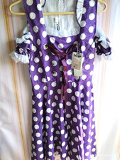 NEW Girls,Kids US size 12 152 Germany,Oktoberfest,Dirndl Dress only.Purple