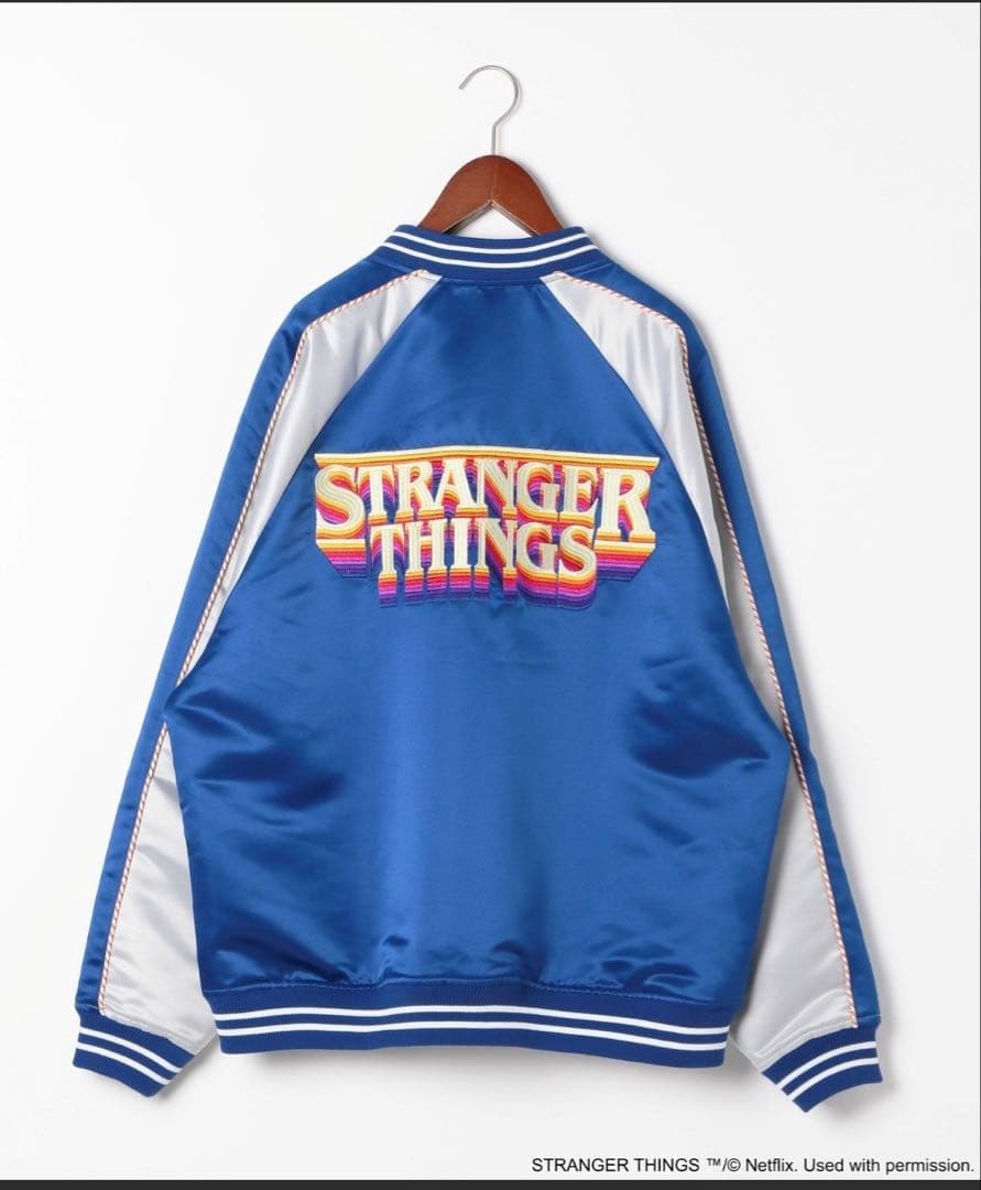 M Size Stadium Jacket Stranger Things Reversible - image 6
