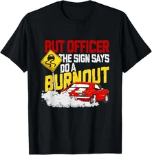NEW LIMITED Funny Car Racing Shirt Burnout Drag Racing Muscle Car Lover T-Shirt