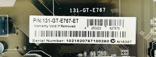 EVGA X58 SLI3 131-GT-E767-ET Socket 1366 (LGA1366) With Intel i7-950 CPU & I/O - Image 4 of 4