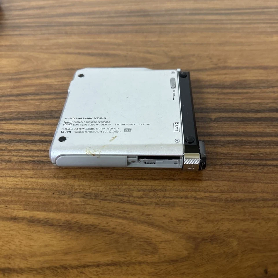 Junk 索尼 MZ-RH1 Net MD 沃克曼 Hi-MD 便携式 MiniDisc 播放器 — 第 4/4 张图片