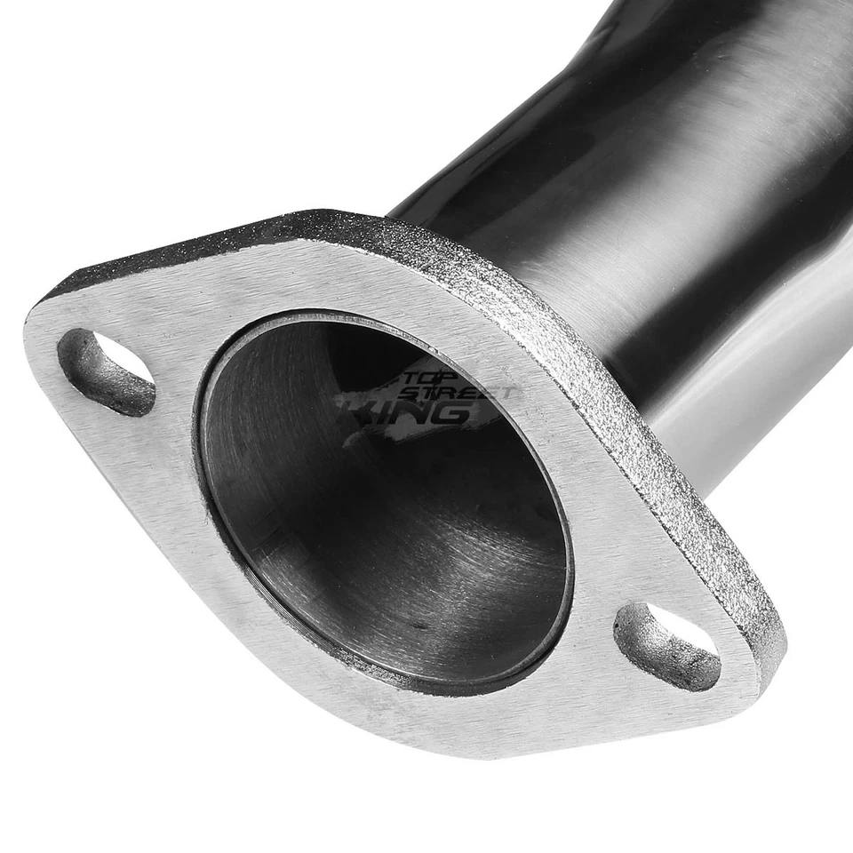 J2 ДЛЯ 93-97 TOYOTA COROLLA E100 3,5 «НАКЛОННЫЙ НАКОНЕЧНИК ИЗ НЕРЖАВЕЮЩЕЙ СТАЛИ ГОНКИ CATBACK ВЫХЛОП - Изображение 3 из 4