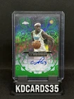 2025-26 Topps Chrome Pascal Siakam Chromographs Green Auto #CH-PS /99 Pacers
