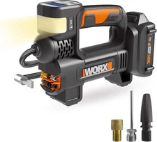 Worx WX092L 20V 2.0Ah 2 in 1 Cordless Inflator Battery and Charger Included