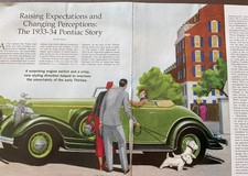 1933 - 1934 Pontiac 601 603 Models 12 Pg Review