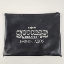 Borsa Deposito Pubblicitaria Vintage Exxon Success Team Gas Oil Benzina